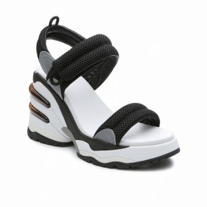 Ash Cosmos Platform Keilsandalen Damen Schwarz | 219469-425