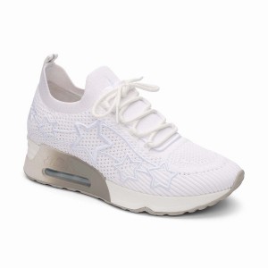 Ash Lunatic Star Knit Sneakers Damen Weiß | 077559-593