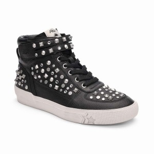 Ash Myriad Studded Hightop Sneakers Damen Schwarz | 065556-627