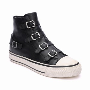Ash Virgin High-Top Sneakers Damen Schwarz | 713061-410